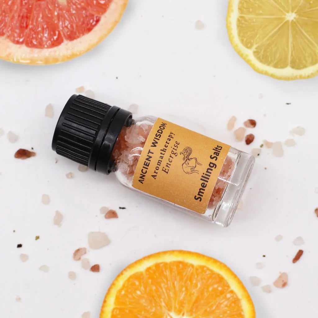 Ancient Wisdom Aromatherapy Smelling Salts - Essential oils & Himalayan Salt Health & Beauty > Health Care > Alternative Remedies > Essential Oil Blends >Aromatherapy Smelling Salts emmy-jane-boutique.myshopify.com