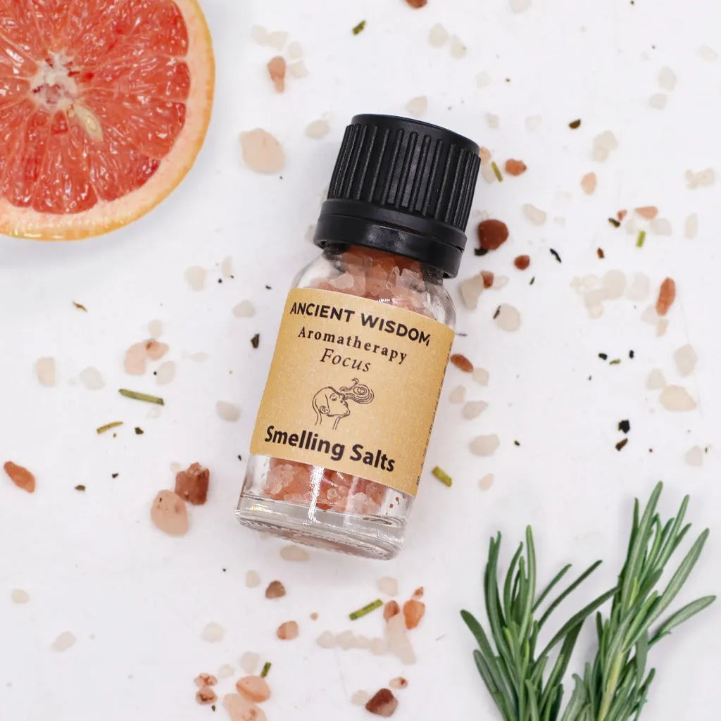 Ancient Wisdom Aromatherapy Smelling Salts - Essential oils & Himalayan Salt Health & Beauty > Health Care > Alternative Remedies > Essential Oil Blends >Aromatherapy Smelling Salts emmy-jane-boutique.myshopify.com