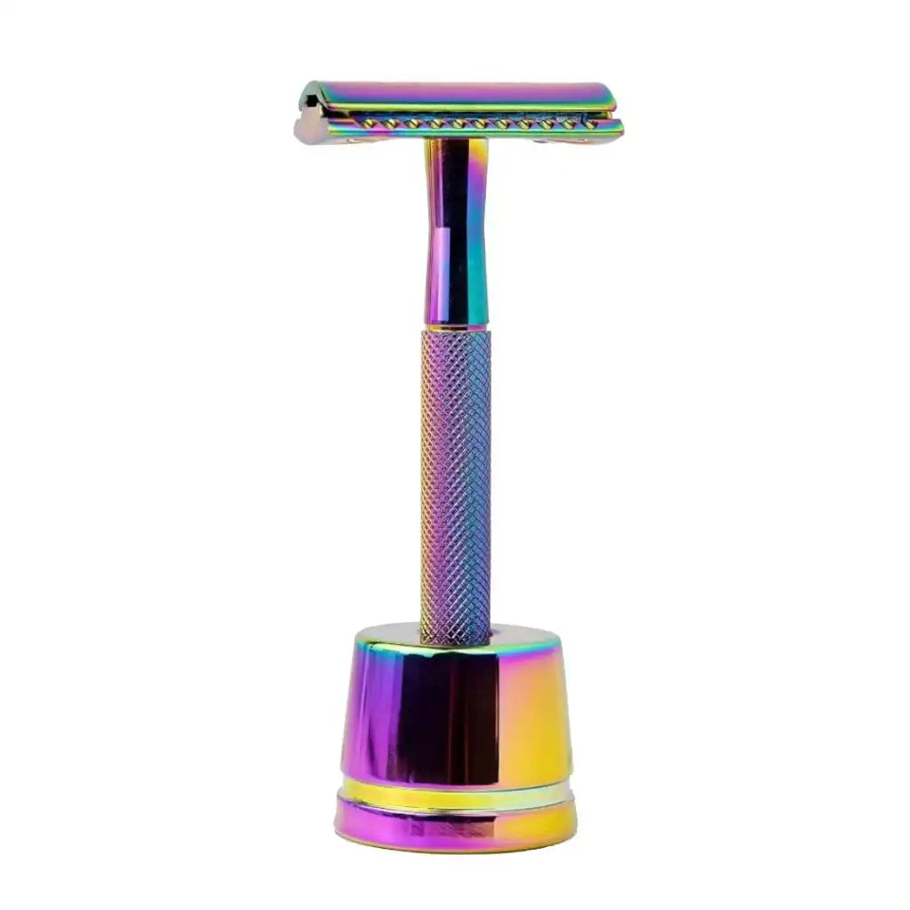 Jungle Culture Eco-Friendly Safety Razors With 10x Razor Blades - Ethical Shaving Health & Beauty > Personal Care > Shaving & Grooming > Razors & Razor Blades > Eco-Friendly Razors > Zero Waste Razors emmy-jane-boutique.myshopify.com