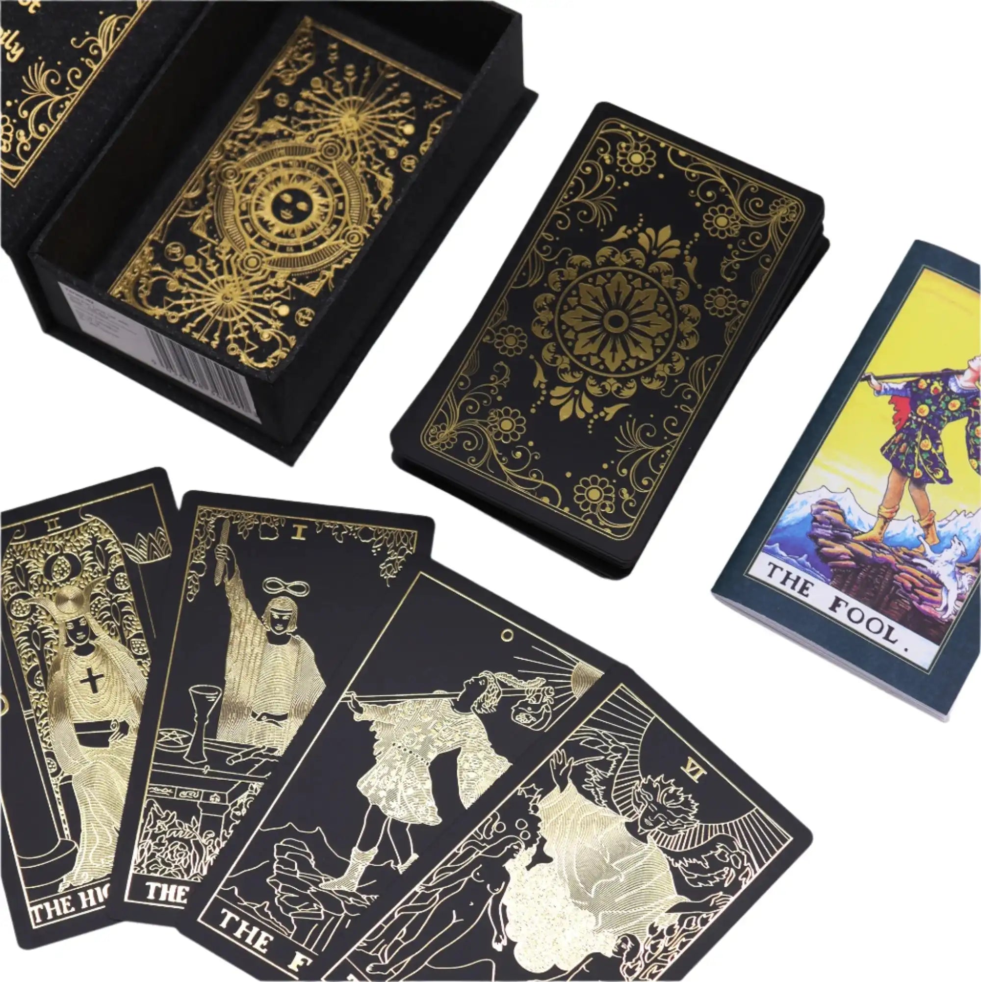 Ancient Wisdom Tarot Cards Gift Set With Guide Book & Gift Box Arts & Entertainment > Hobbies & Creative Arts > Magic & Novelties > Tarot Cards > Tarot Cards Gift Set With Guide Book & Gift Box emmy-jane-boutique.myshopify.com