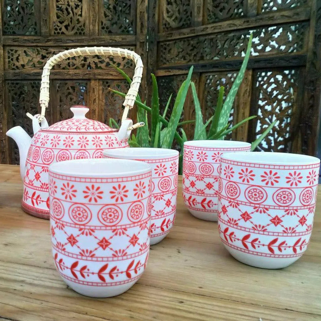 Emmy Jane Herbal Tea Cups - Set of 6 Ceramic Cups - 5 Designs Home & Garden > Kitchen & Dining > Tableware > Drinkware > Mugs > Coffee & Tea Cups > Herbal Tea Cups emmy-jane-boutique.myshopify.com