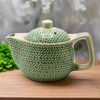 Small Herbal Teapot with Built In Strainer - Ceramic Diffuser Tea Pot