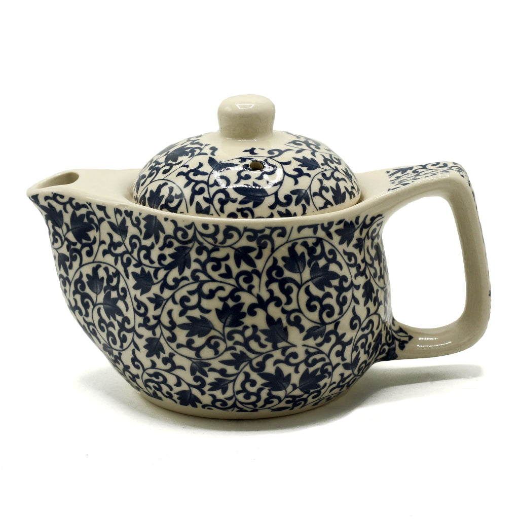 Emmy Jane - Small Herbal Teapot with Built In Strainer - Ceramic Diffuser Tea Pot. This range of sets of teapots is great for brewing your favouite herbal tea and a perfect gift for any tea lover. We have some lovely designs to choose from, and you can make teabag-free tea, and help reduce waste. A perfect housewarming gift.