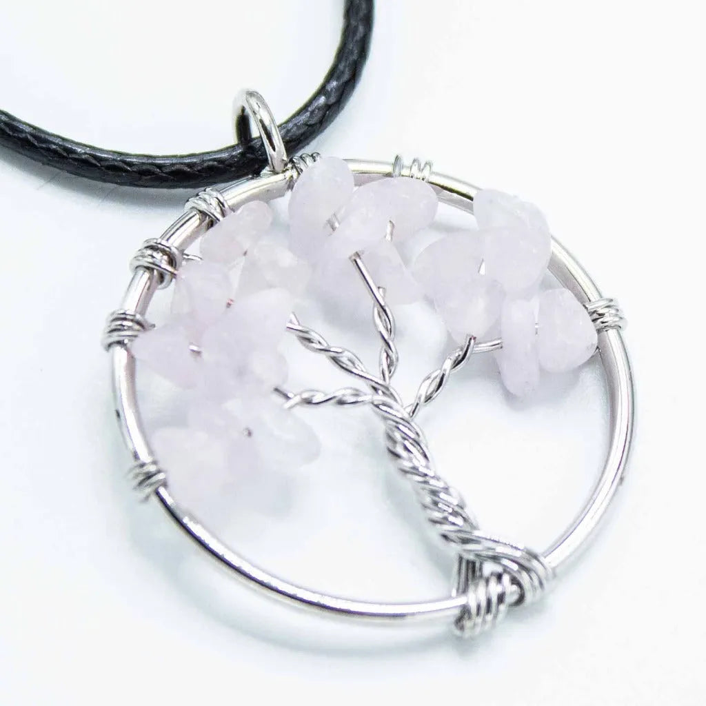 AW Jewellery Gemstone Necklace Pendants - Tree of Life Jewellery - Spiritual Gifts Clothing & Accessories > Jewellery & Watches > Necklaces > Womens Necklaces > Gemstone Pendants > Tree of Life Jewellery emmy-jane-boutique.myshopify.com