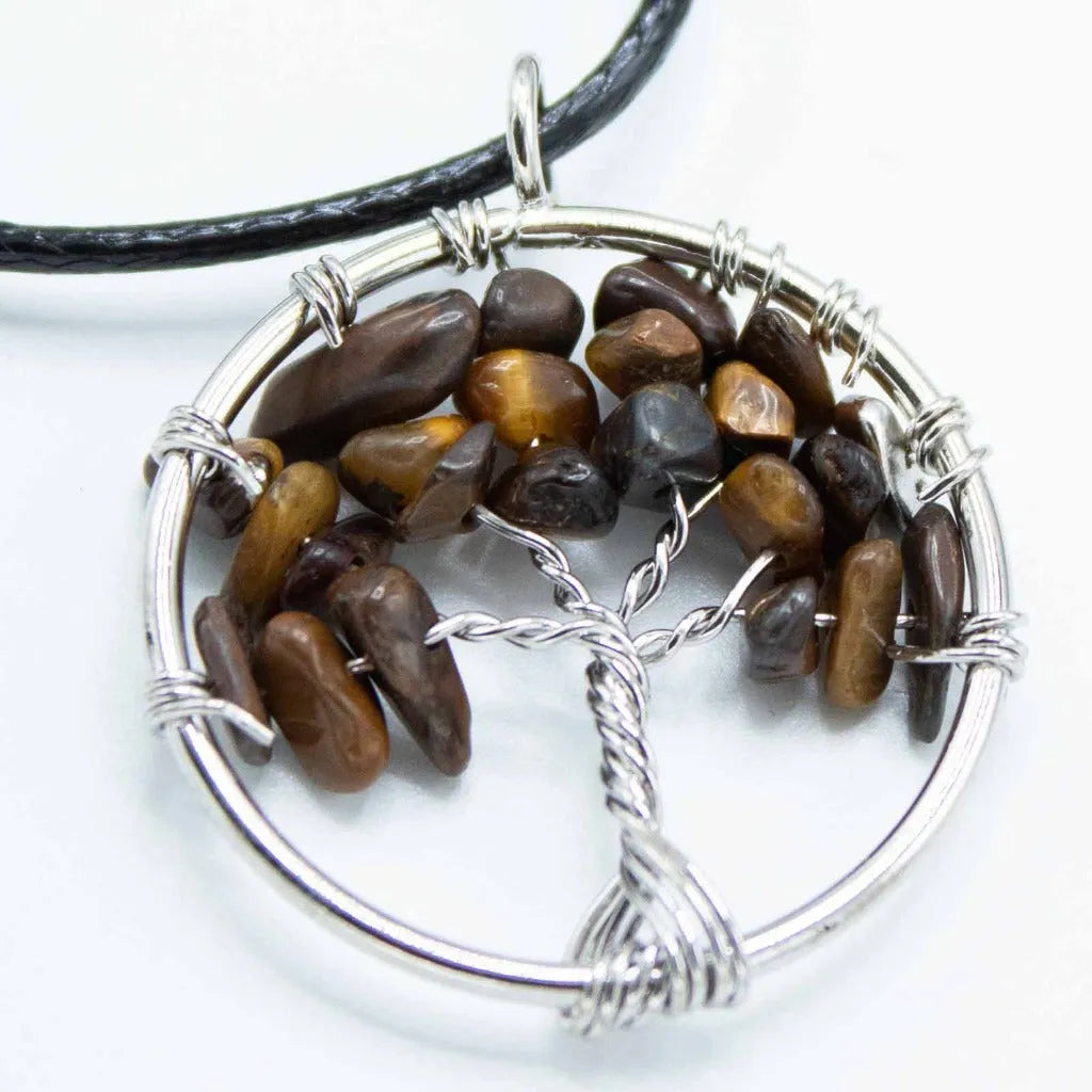 AW Jewellery Gemstone Necklace Pendants - Tree of Life Jewellery - Spiritual Gifts Clothing & Accessories > Jewellery & Watches > Necklaces > Womens Necklaces > Gemstone Pendants > Tree of Life Jewellery emmy-jane-boutique.myshopify.com