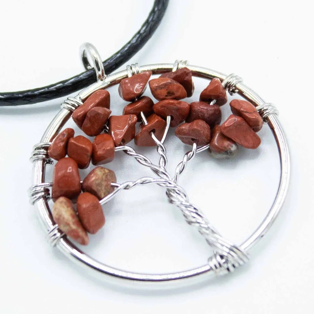 AW Jewellery Gemstone Necklace Pendants - Tree of Life Jewellery - Spiritual Gifts Clothing & Accessories > Jewellery & Watches > Necklaces > Womens Necklaces > Gemstone Pendants > Tree of Life Jewellery emmy-jane-boutique.myshopify.com