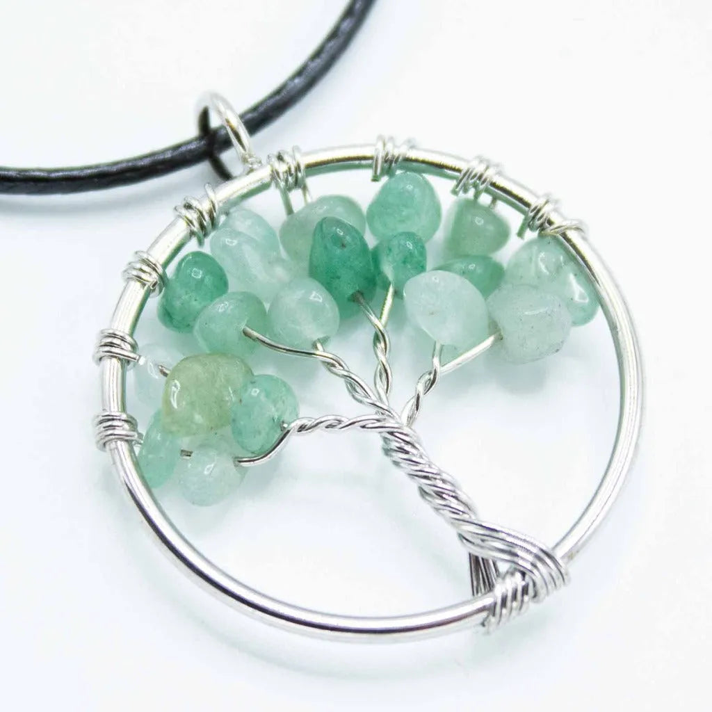 AW Jewellery Gemstone Necklace Pendants - Tree of Life Jewellery - Spiritual Gifts Clothing & Accessories > Jewellery & Watches > Necklaces > Womens Necklaces > Gemstone Pendants > Tree of Life Jewellery emmy-jane-boutique.myshopify.com