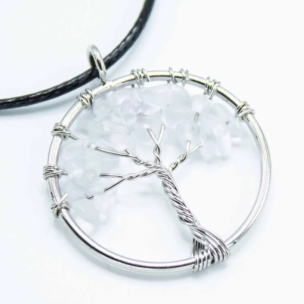 AW Jewellery Gemstone Necklace Pendants - Tree of Life Jewellery - Spiritual Gifts Clothing & Accessories > Jewellery & Watches > Necklaces > Womens Necklaces > Gemstone Pendants > Tree of Life Jewellery emmy-jane-boutique.myshopify.com