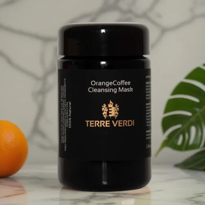 Orange Coffee Cleansing Mask - Natural Face Mask