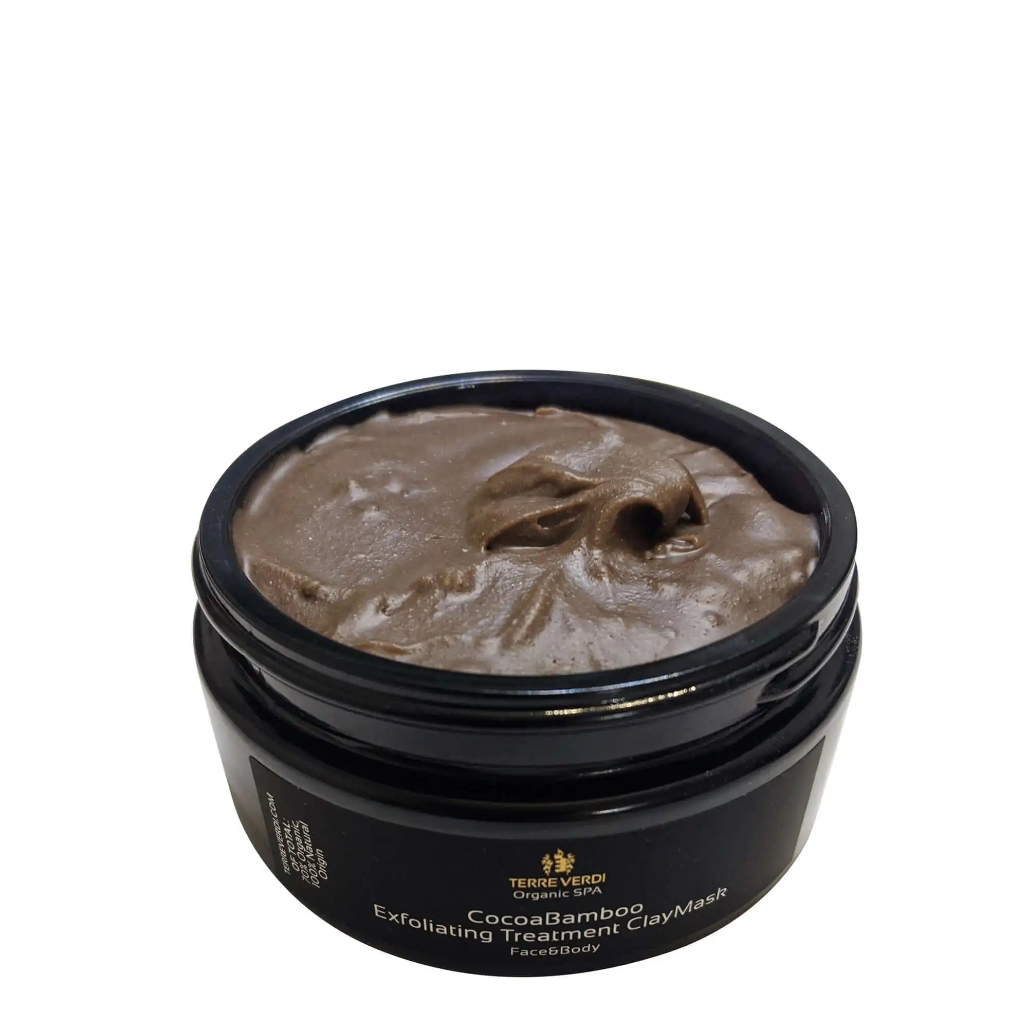 Terre Verdi Organic Skincare CocoaBamboo Exfoliating Treatment ClayMask for Face and Body - Natural Scrub Health & Beauty > Personal Care > Cosmetics > Skin Care > Skin Care Masks & Peels > Natural Face Masks > Clay Face Masks emmy-jane-boutique.myshopify.com