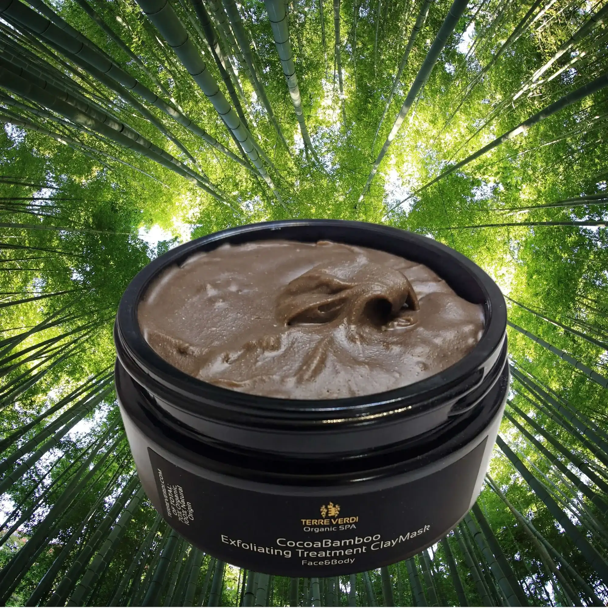 Terre Verdi Organic Skincare CocoaBamboo Exfoliating Treatment ClayMask for Face and Body - Natural Scrub Health & Beauty > Personal Care > Cosmetics > Skin Care > Skin Care Masks & Peels > Natural Face Masks > Clay Face Masks emmy-jane-boutique.myshopify.com