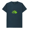 Denim Blue Mens Organic Cotton  T-Shirt - EjB Eco Tee - Eco-Friendly UK Made