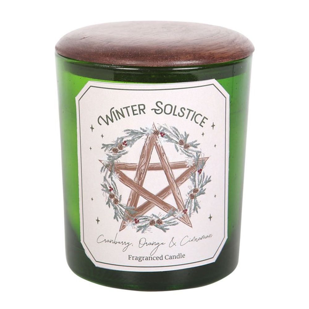 Winter Solstice Candle - Cranberry, Orange & Cinnamon Candle