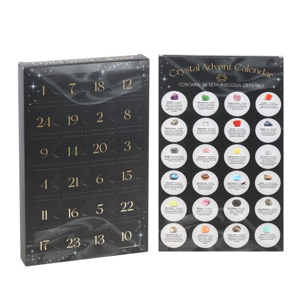 Count down the 24 days to Christmas with this mystical crystal advent calendar.