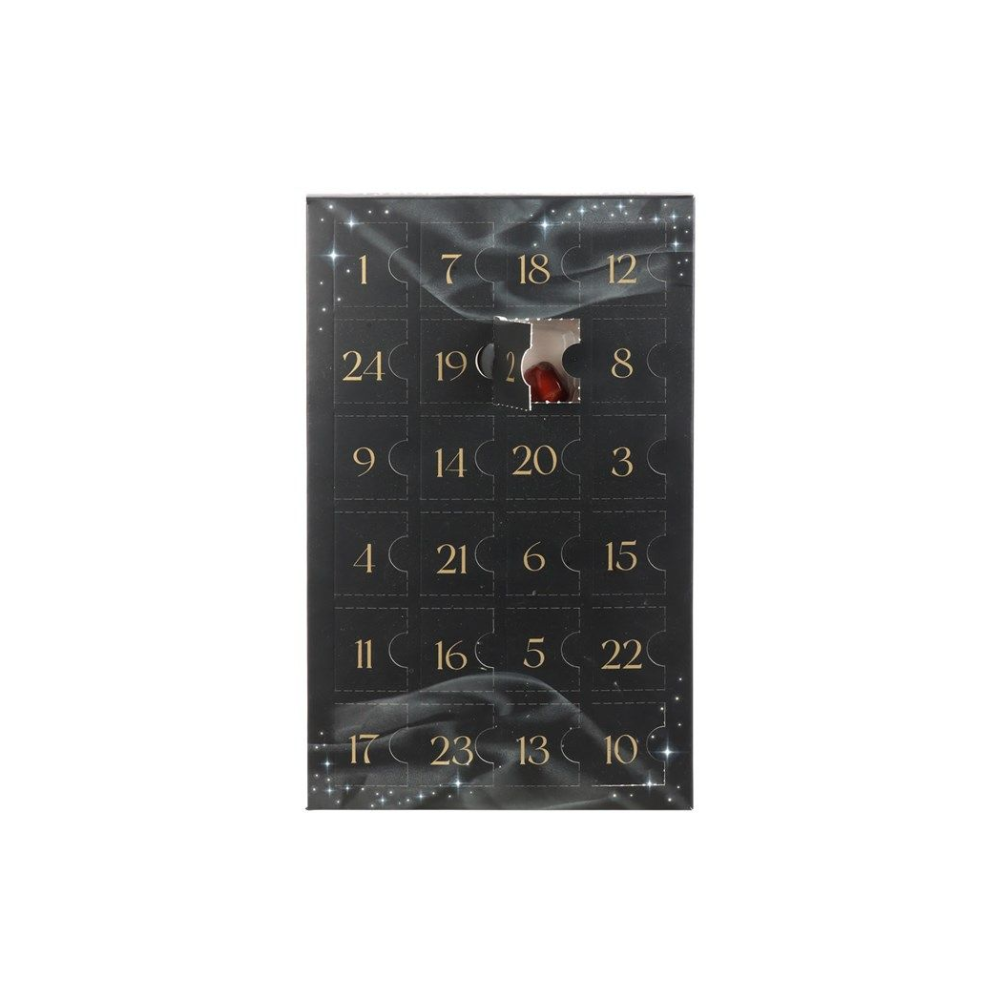 Count down the 24 days to Christmas with this mystical crystal advent calendar.