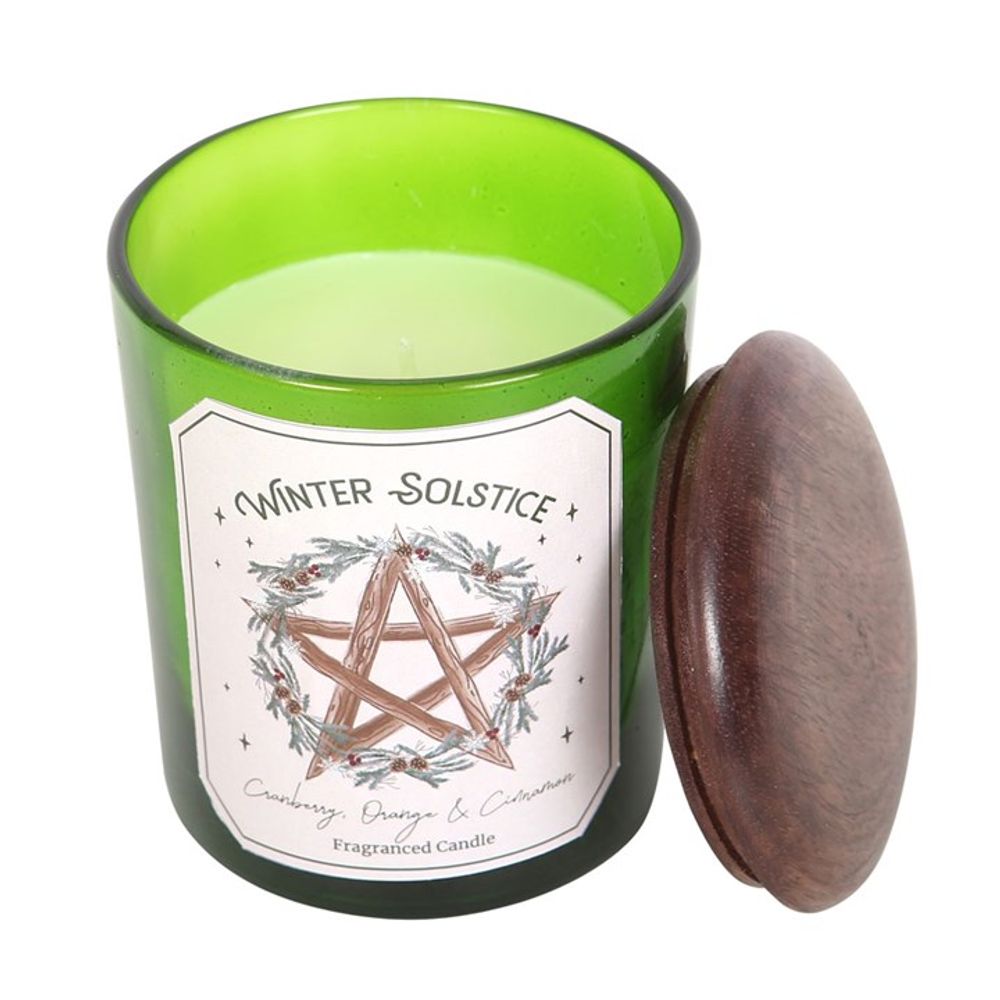 Winter Solstice Candle - Cranberry, Orange & Cinnamon Candle