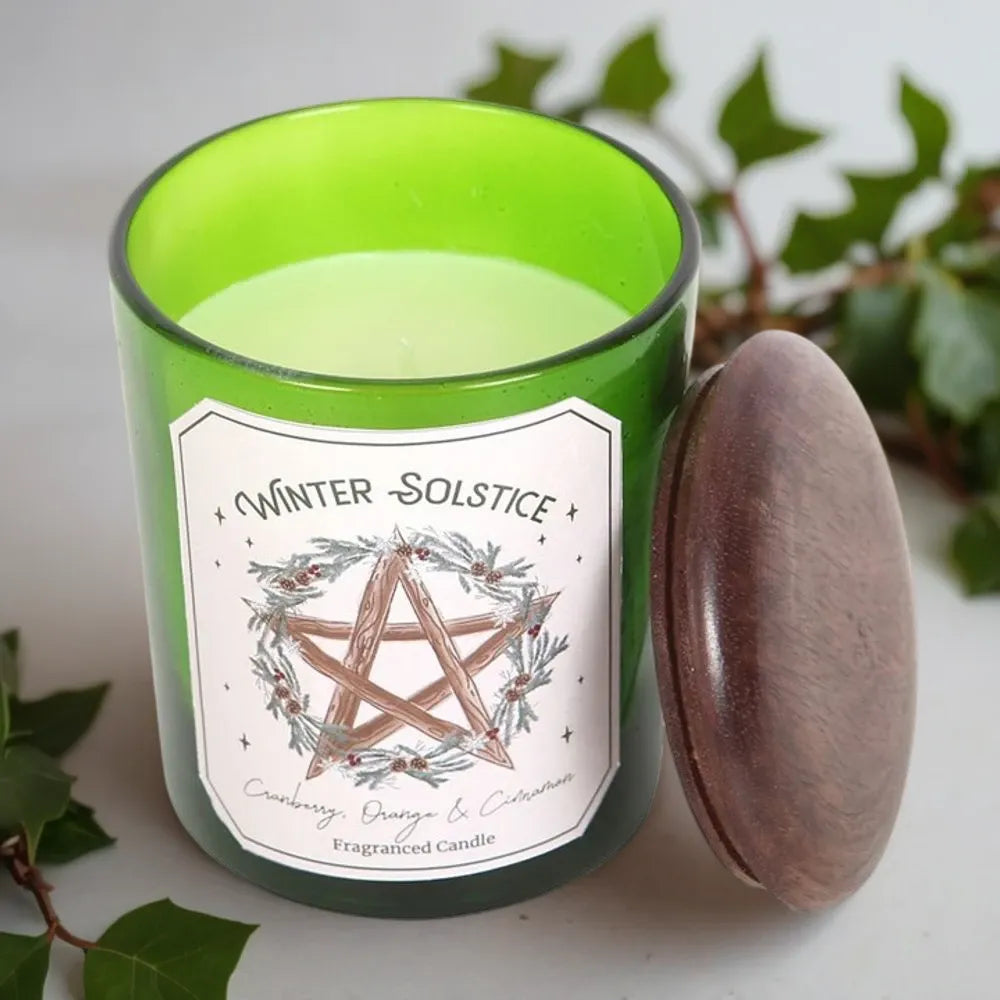 Winter Solstice Candle - Cranberry, Orange & Cinnamon Candle