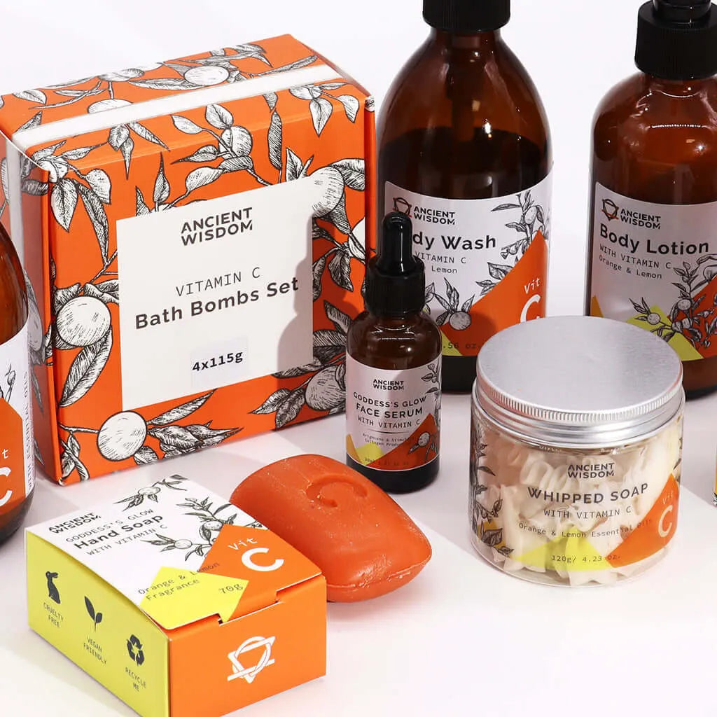 Ancient Wisdom Face Serum with Vitamin C - Ancient Wisdom Natural Skincare Health & Beauty > Personal Care > Cosmetics > Skin Care > Lotion & Moisturize > Face Oils & Serums > Natural Face Serum UK Made > Natural Face Serum with Vitamin C emmy-jane-boutique.myshopify.com