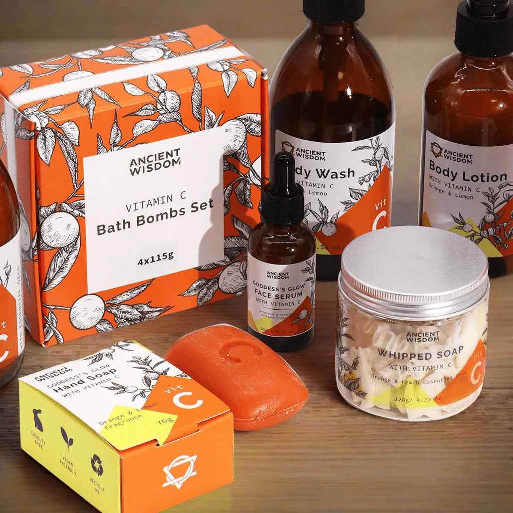 Ancient Wisdom Face Serum with Vitamin C - Ancient Wisdom Natural Skincare Health & Beauty > Personal Care > Cosmetics > Skin Care > Lotion & Moisturize > Face Oils & Serums > Natural Face Serum UK Made > Natural Face Serum with Vitamin C emmy-jane-boutique.myshopify.com