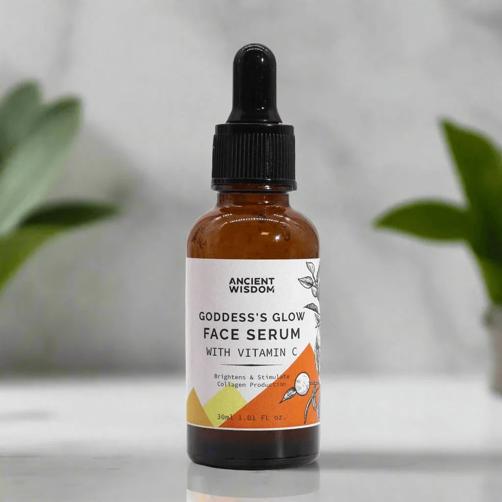 Ancient Wisdom Face Serum with Vitamin C - Ancient Wisdom Natural Skincare Health & Beauty > Personal Care > Cosmetics > Skin Care > Lotion & Moisturize > Face Oils & Serums > Natural Face Serum UK Made > Natural Face Serum with Vitamin C emmy-jane-boutique.myshopify.com