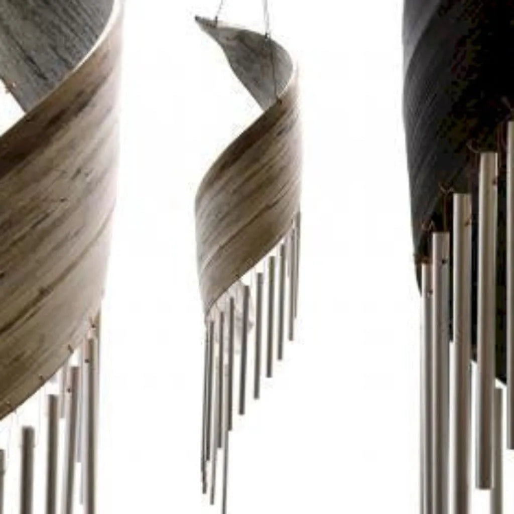 Ancient Wisdom Natural Wind Chimes Coconut Leaf - 3 Colours - Fairly Traded from Indonesia Home & Garden > Decor > Wind Chimes > Natural Coconut Leaf Wind Chimes emmy-jane-boutique.myshopify.com