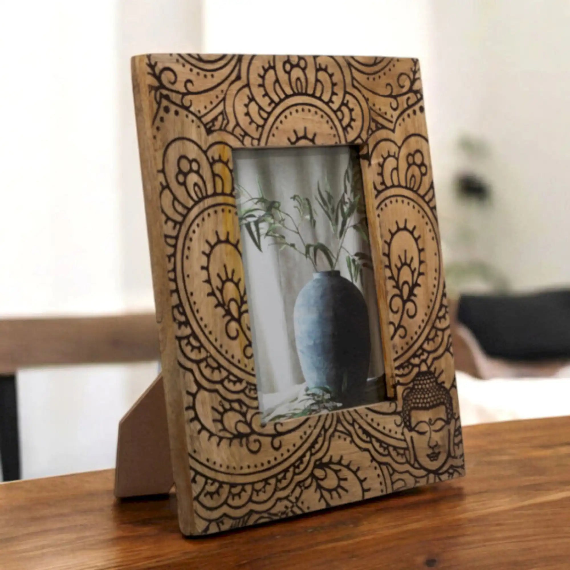 Ancient Wisdom Wooden Picture Frames Handmade Sustainable & Fairly Traded Home & Garden > Decor > Picture Frames > Wooden Picture Frames > Handmade Picture Frames > Sustainable Picture Frames > Fairly Traded Picture Frames emmy-jane-boutique.myshopify.com