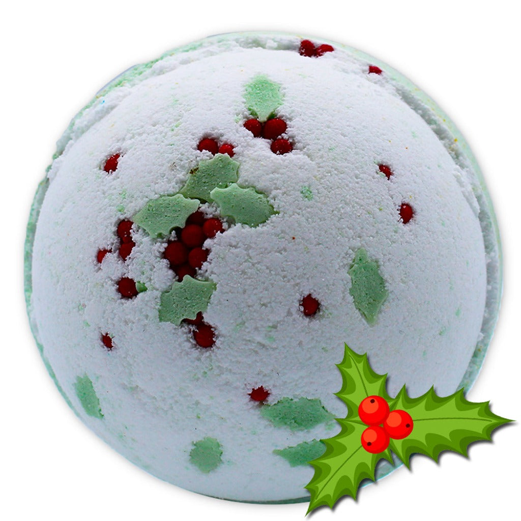 Christmas Bath Bombs - Stars Snowflakes Holly & Reindeer - Xmas Gift. Make bath time that little bit more special with our Funky Bath Bombs. Made with the best ingredients, and each bath bomb weighing in at a whopping 180+ grams, these bath bombs are truly funky and fun. We have a great selection for you to choose from, all of which are scrumptiously scented and lavishly decorated. They are ideal for giving as a gift or just for buying as a little treat.