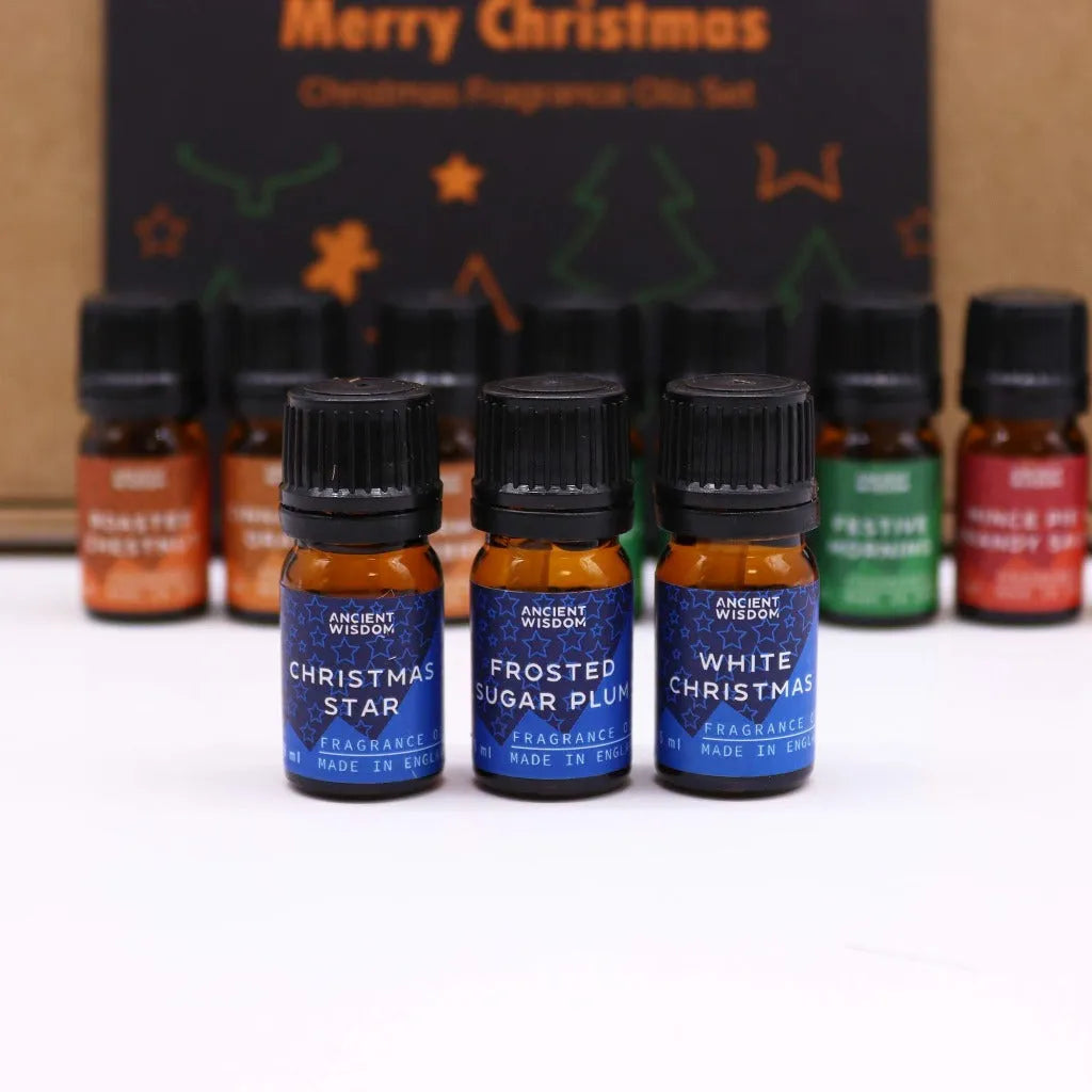 Ancient Wisdom Christmas Fragrance Oils Sets - Christmas Home Fragrance Gift Set Home & Garden > Decor > Home Fragrances > Fragrance Oil > Fragrance Oil Gift Sets > Christmas Fragrance Oils Sets emmy-jane-boutique.myshopify.com