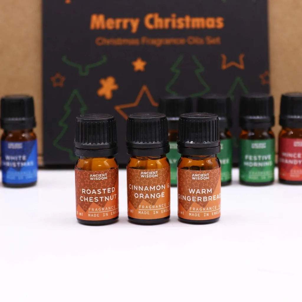 Ancient Wisdom Christmas Fragrance Oils Sets - Christmas Home Fragrance Gift Set Home & Garden > Decor > Home Fragrances > Fragrance Oil > Fragrance Oil Gift Sets > Christmas Fragrance Oils Sets emmy-jane-boutique.myshopify.com