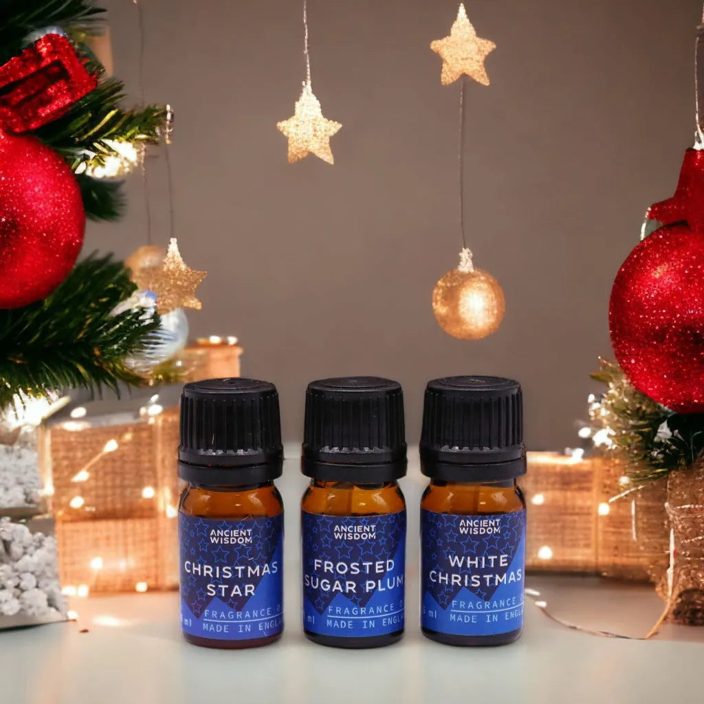 Ancient Wisdom Christmas Fragrance Oils Sets - Christmas Home Fragrance Gift Set Home & Garden > Decor > Home Fragrances > Fragrance Oil > Fragrance Oil Gift Sets > Christmas Fragrance Oils Sets emmy-jane-boutique.myshopify.com