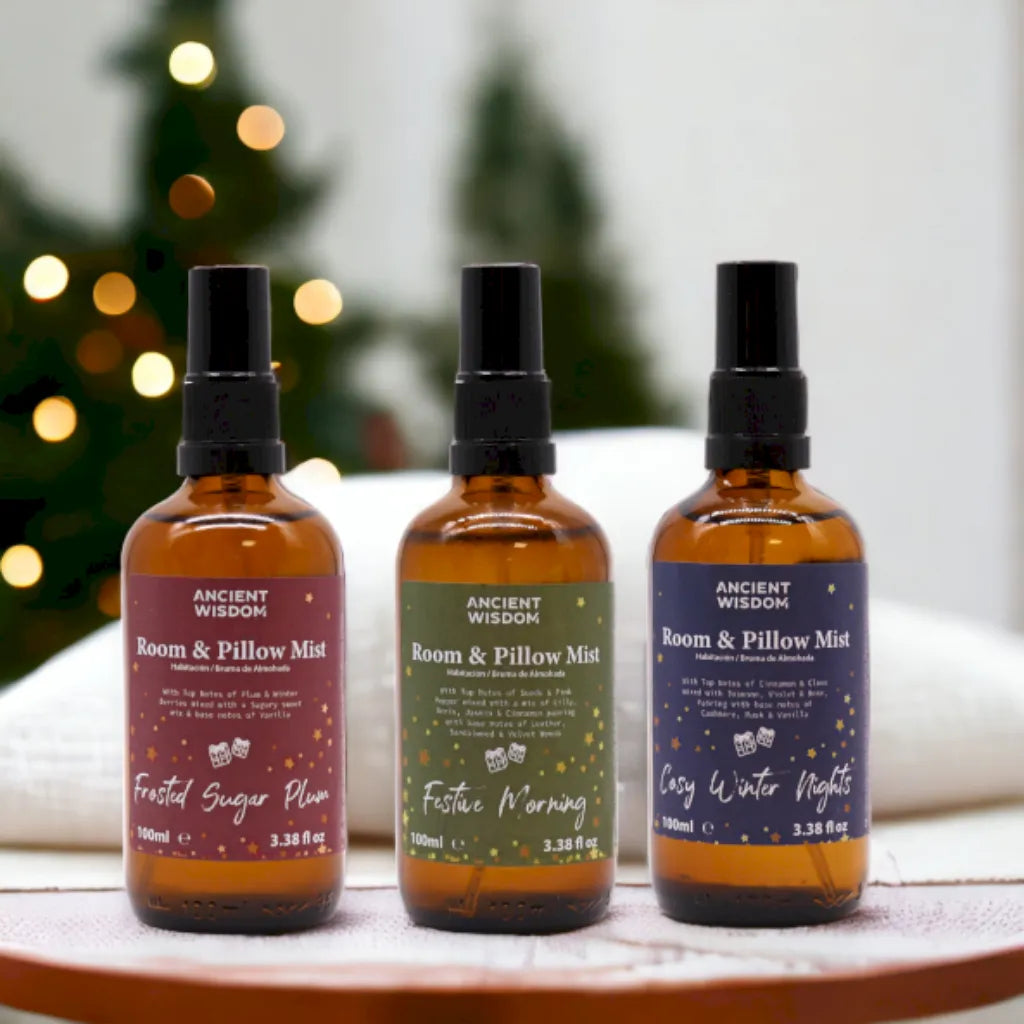 Ancient Wisdom Christmas Room & Pillow Sprays - 5 Festive Scents - Xmas Home Fragrance Home & Garden > Decor > Home Fragrances > Room spray > Christmas Room & Pillow Sprays emmy-jane-boutique.myshopify.com