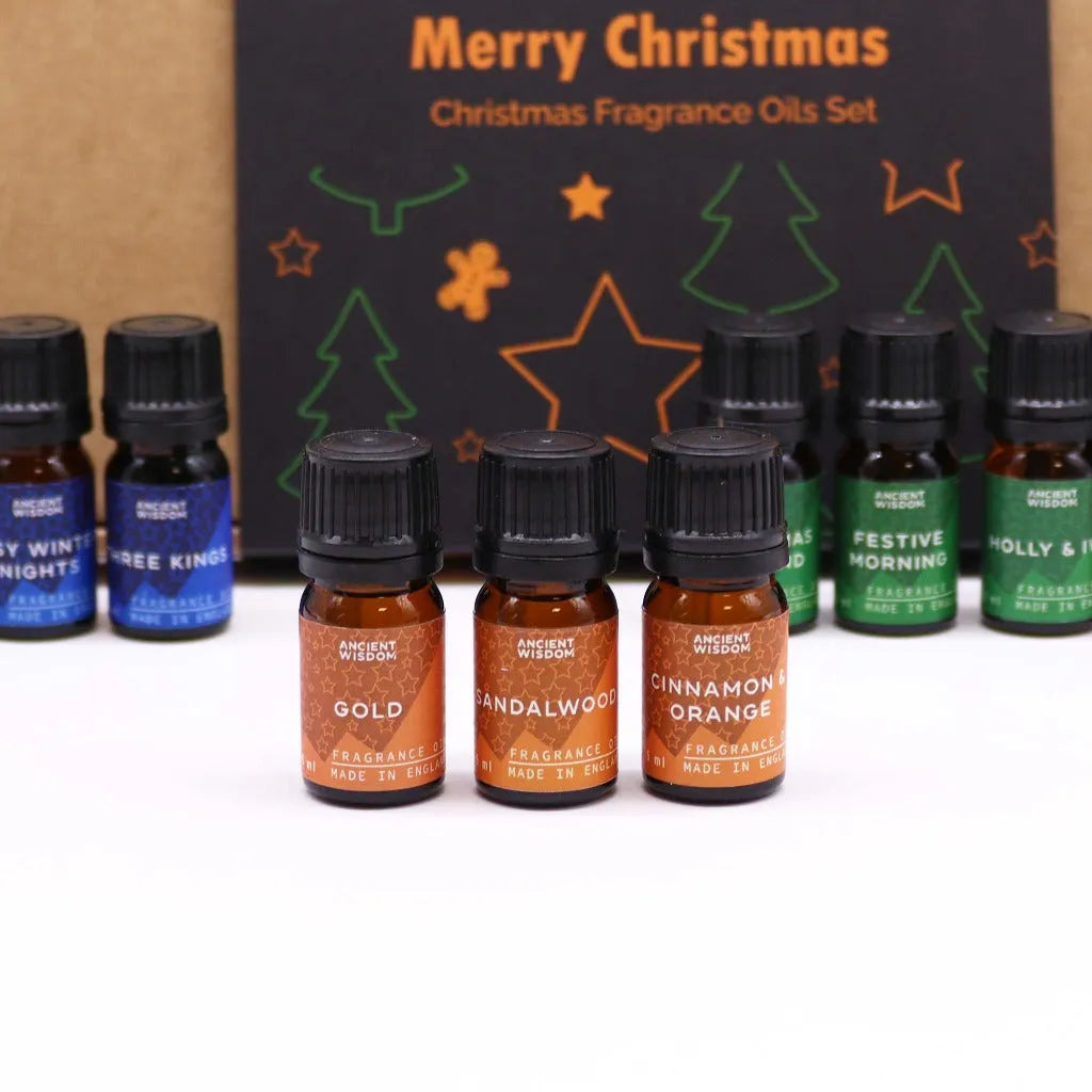 Ancient Wisdom Christmas Fragrance Oils Sets - Christmas Home Fragrance Gift Set Home & Garden > Decor > Home Fragrances > Fragrance Oil > Fragrance Oil Gift Sets > Christmas Fragrance Oils Sets emmy-jane-boutique.myshopify.com