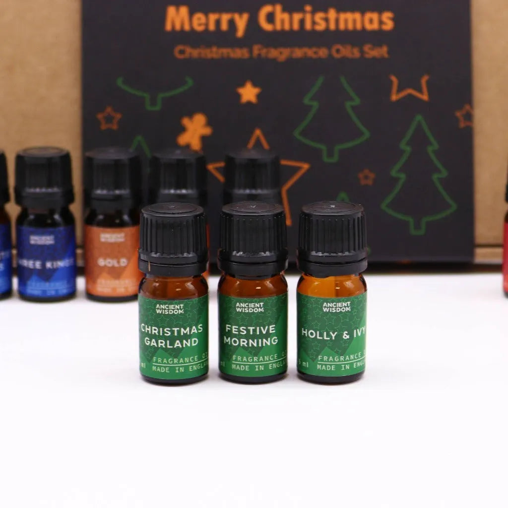 Ancient Wisdom Christmas Fragrance Oils Sets - Christmas Home Fragrance Gift Set Home & Garden > Decor > Home Fragrances > Fragrance Oil > Fragrance Oil Gift Sets > Christmas Fragrance Oils Sets emmy-jane-boutique.myshopify.com