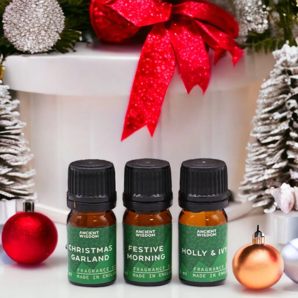 Ancient Wisdom Christmas Fragrance Oils Sets - Christmas Home Fragrance Gift Set Home & Garden > Decor > Home Fragrances > Fragrance Oil > Fragrance Oil Gift Sets > Christmas Fragrance Oils Sets emmy-jane-boutique.myshopify.com