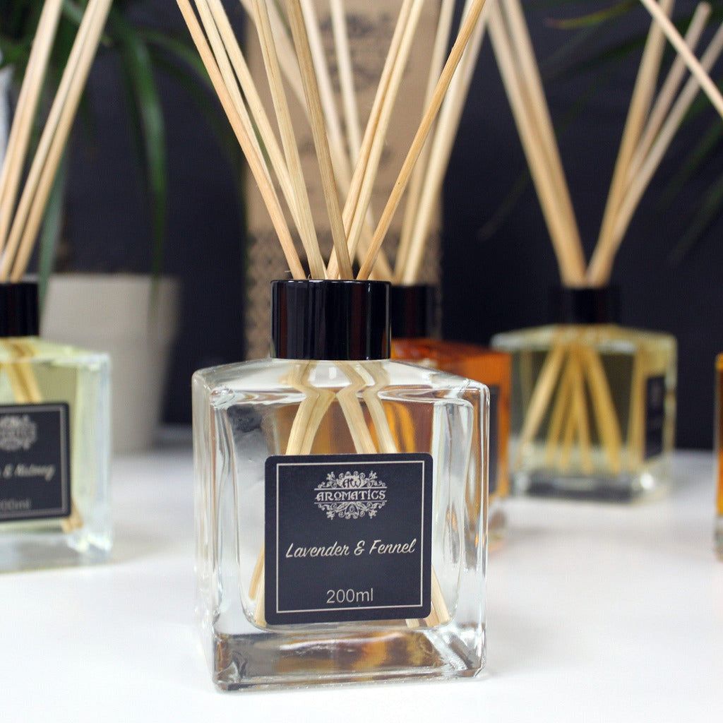 Emmy Jane Boutique Pure Essential Oils Aromatherapy Reed Diffusers - Natural Home Fragrance