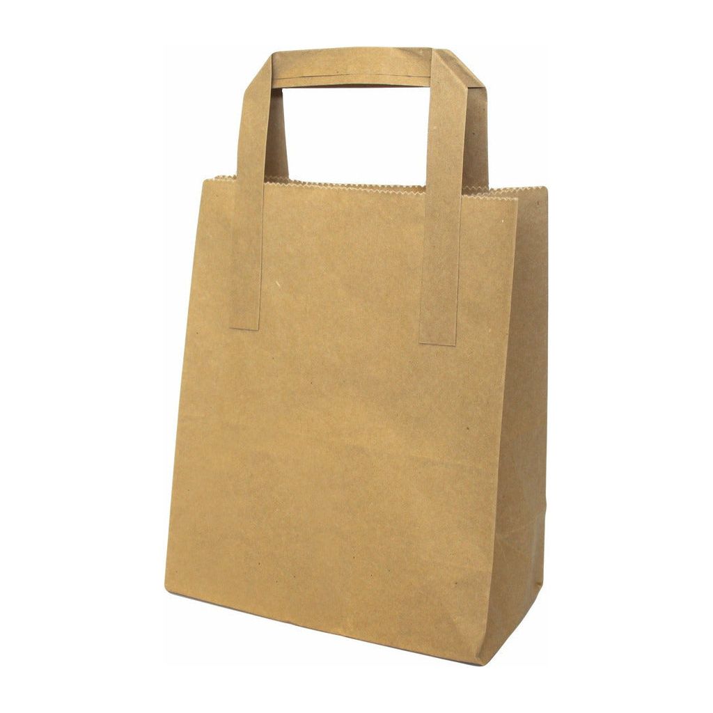 Emmy Jane Boutique Paper Carrier Bags - Recycled & Recyclable - 3 Sizes - White or Brown