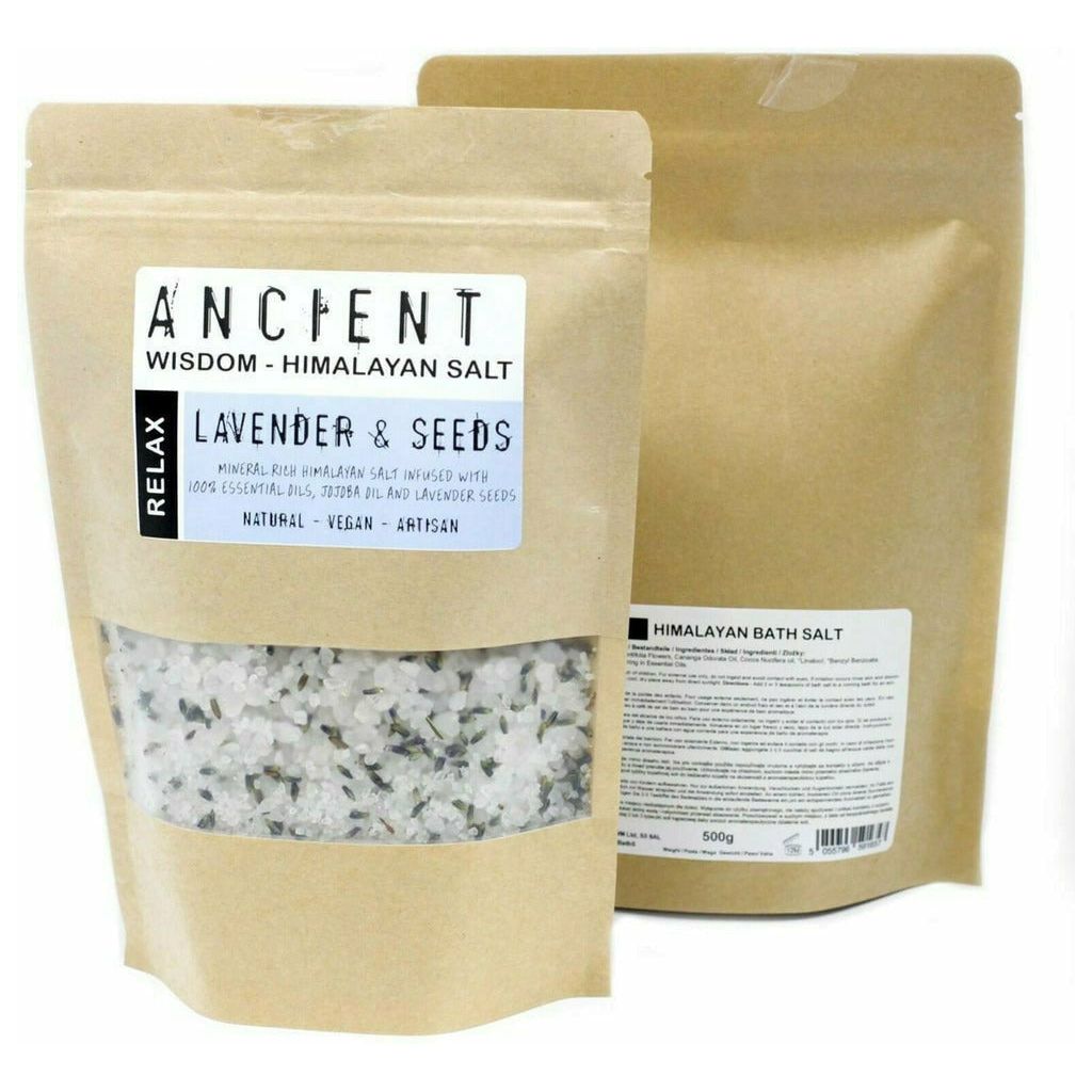 Emmy Jane Boutique Ancient Wisdom - Aromatherapy Himalayan Natural Bath Salt Blends - Vegan-Friendly