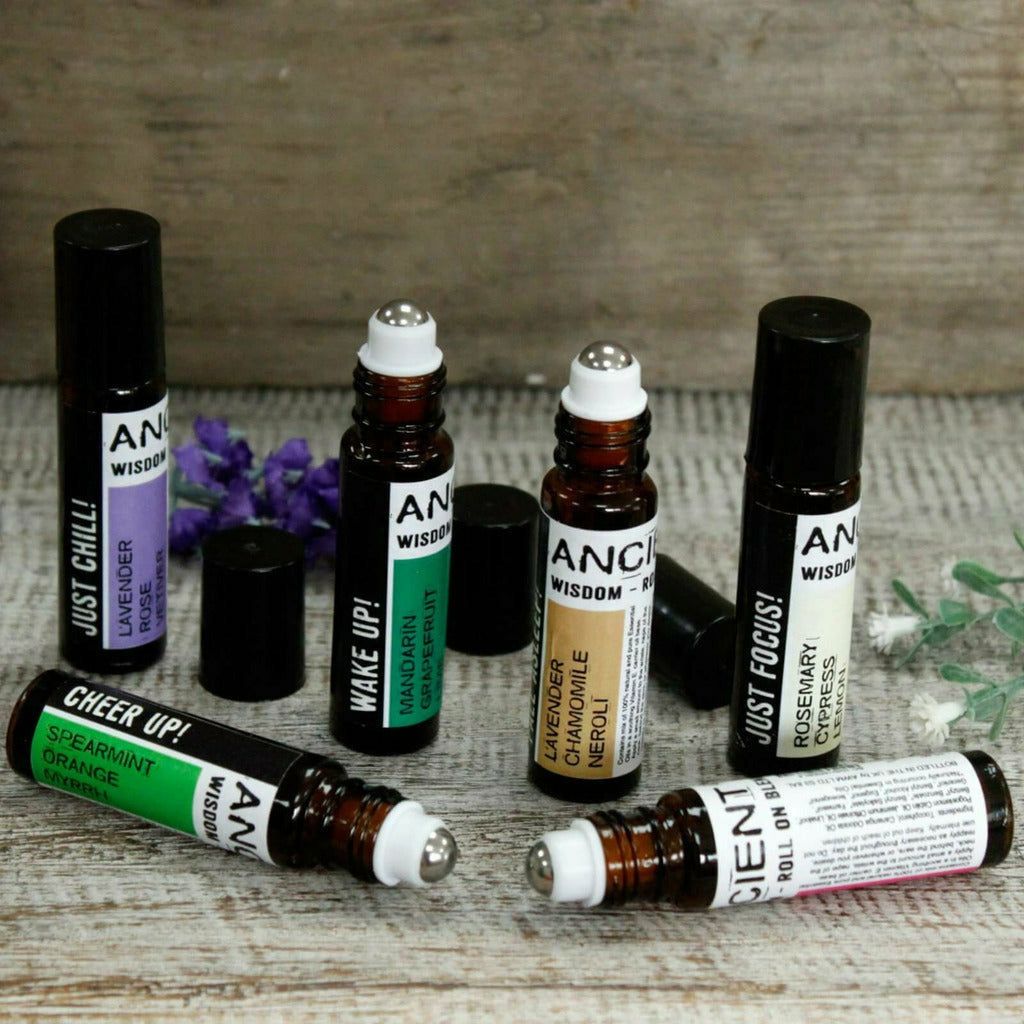 Emmy Jane Boutique Roll On Essential Oil Blends - Aromatherapy Oils - Ancient Wisdom -