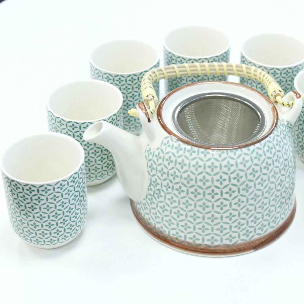 Emmy Jane Boutique Herbal Teapot Set - Choice of 4 Colours - Great House Warming Gift