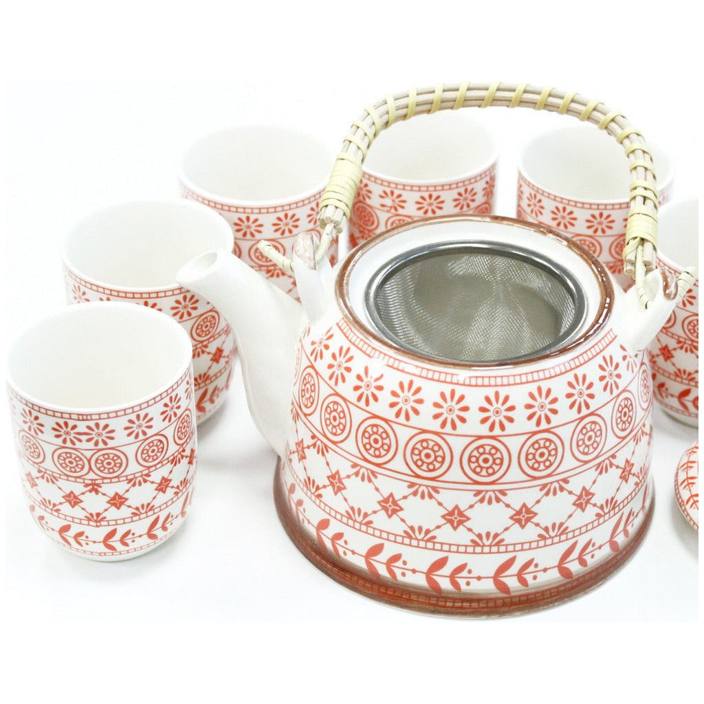 Emmy Jane Boutique Herbal Teapot Set - Choice of 4 Colours - Great House Warming Gift