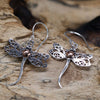 Emmy Jane Boutique Silver & Gold Earring - Dragonflies - Gift Boxed - Ethically Sourced - Handmade in Indonesia