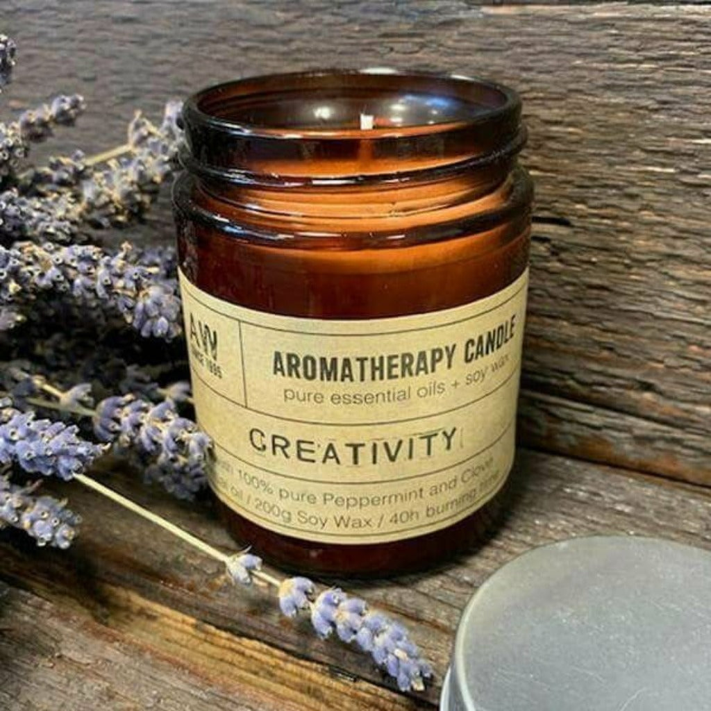 Emmy Jane Boutique Ancient Wisdom - Natural Aromatherapy Soy Wax Candles - Vegan Friendly