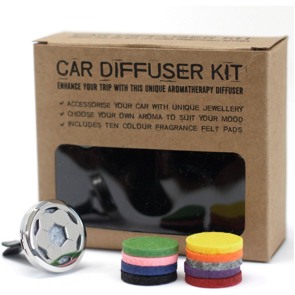 Emmy Jane Boutique Natural Car Air Freshener - Refillable Car Diffuser Kit - Aromatherapy Car Diffuser