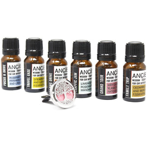 Emmy Jane Boutique Natural Car Air Freshener - Refillable Car Diffuser Kit - Aromatherapy Car Diffuser