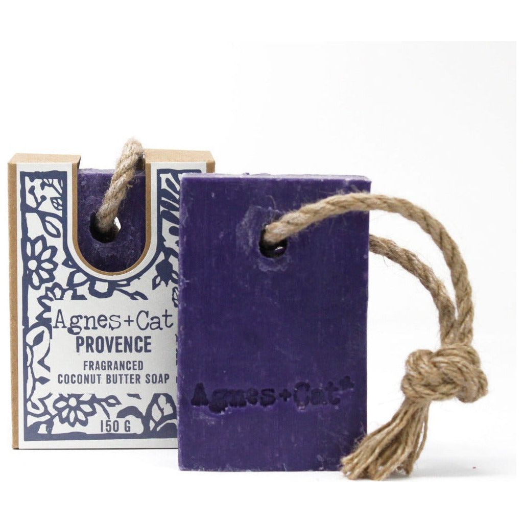 Emmy Jane Boutique Agnes and Cat - Soap on a Rope - Vegan Friendly SLS Paraben & Plastic-Free