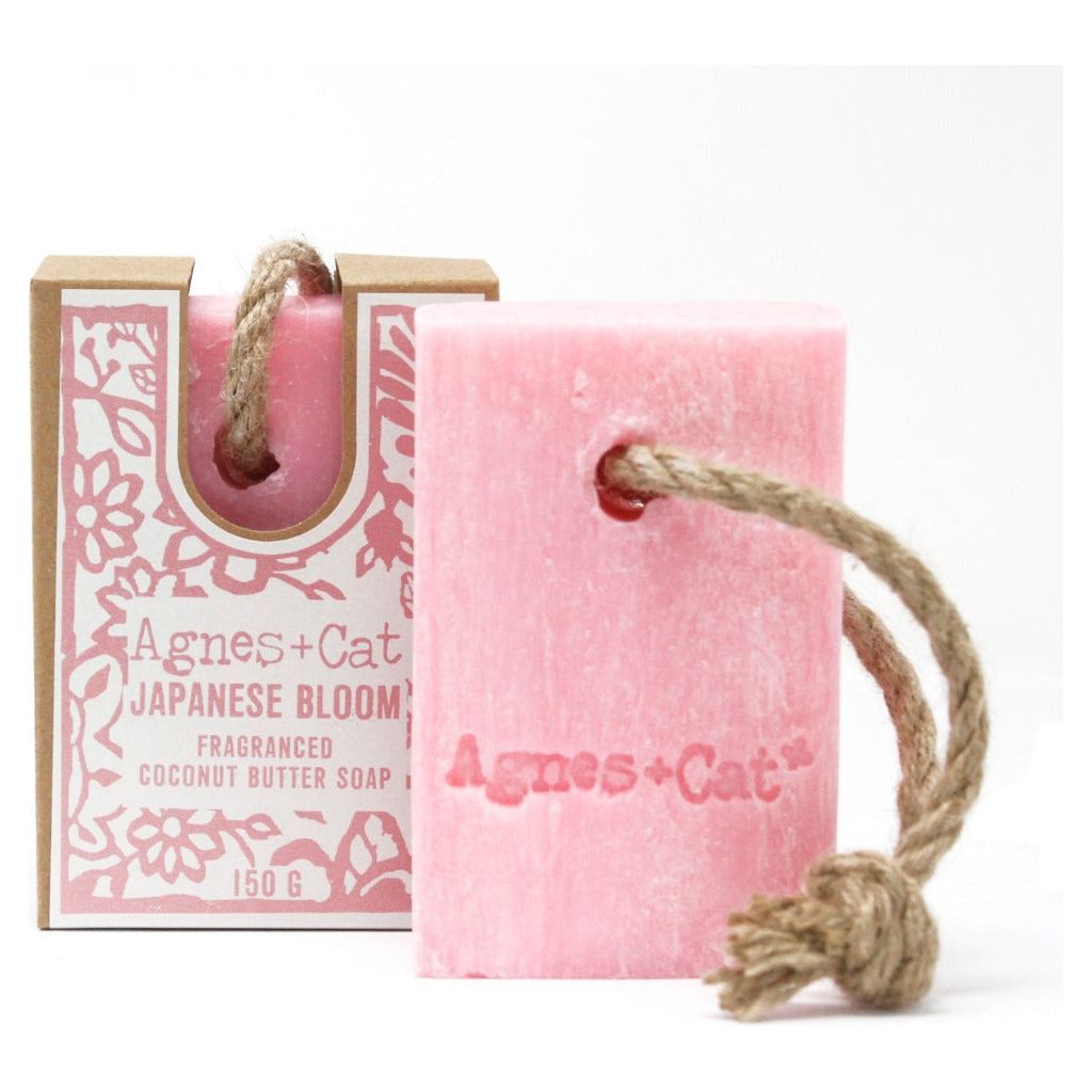 Emmy Jane Boutique Agnes and Cat - Soap on a Rope - Vegan Friendly SLS Paraben & Plastic-Free