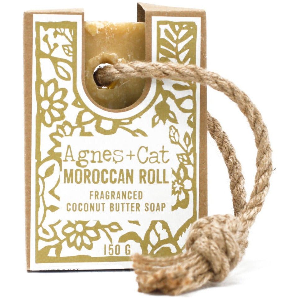 Emmy Jane Boutique Agnes and Cat - Soap on a Rope - Vegan Friendly SLS Paraben & Plastic-Free