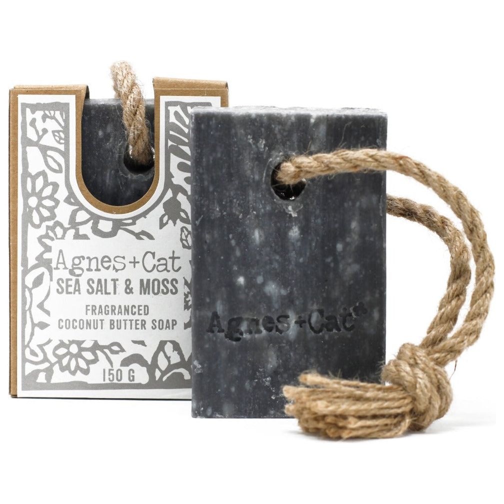 Emmy Jane Boutique Agnes and Cat - Soap on a Rope - Vegan Friendly SLS Paraben & Plastic-Free