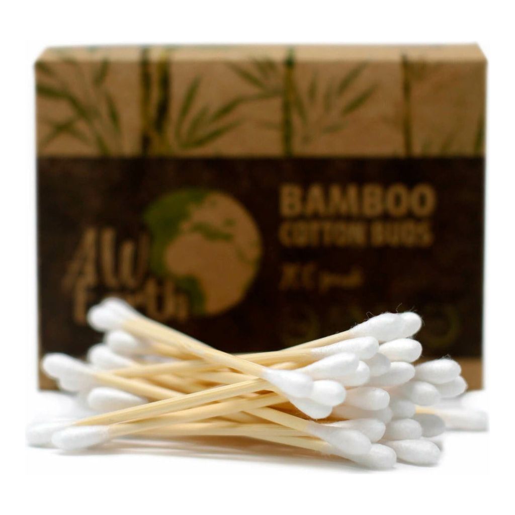 Emmy Jane Boutique AW Earth - Eco Friendly Sustainable Bamboo Cotton Buds - Box of 200