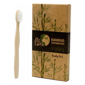 Emmy Jane Boutique AW Earth - Eco Friendly Plastic Free & Vegan Bamboo Wooden Toothbrushes
